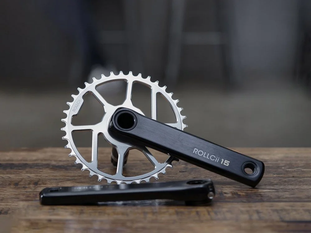 ROLLCii 15 ROAD & GRAVEL CRANK WITH 1X CHAINRING
